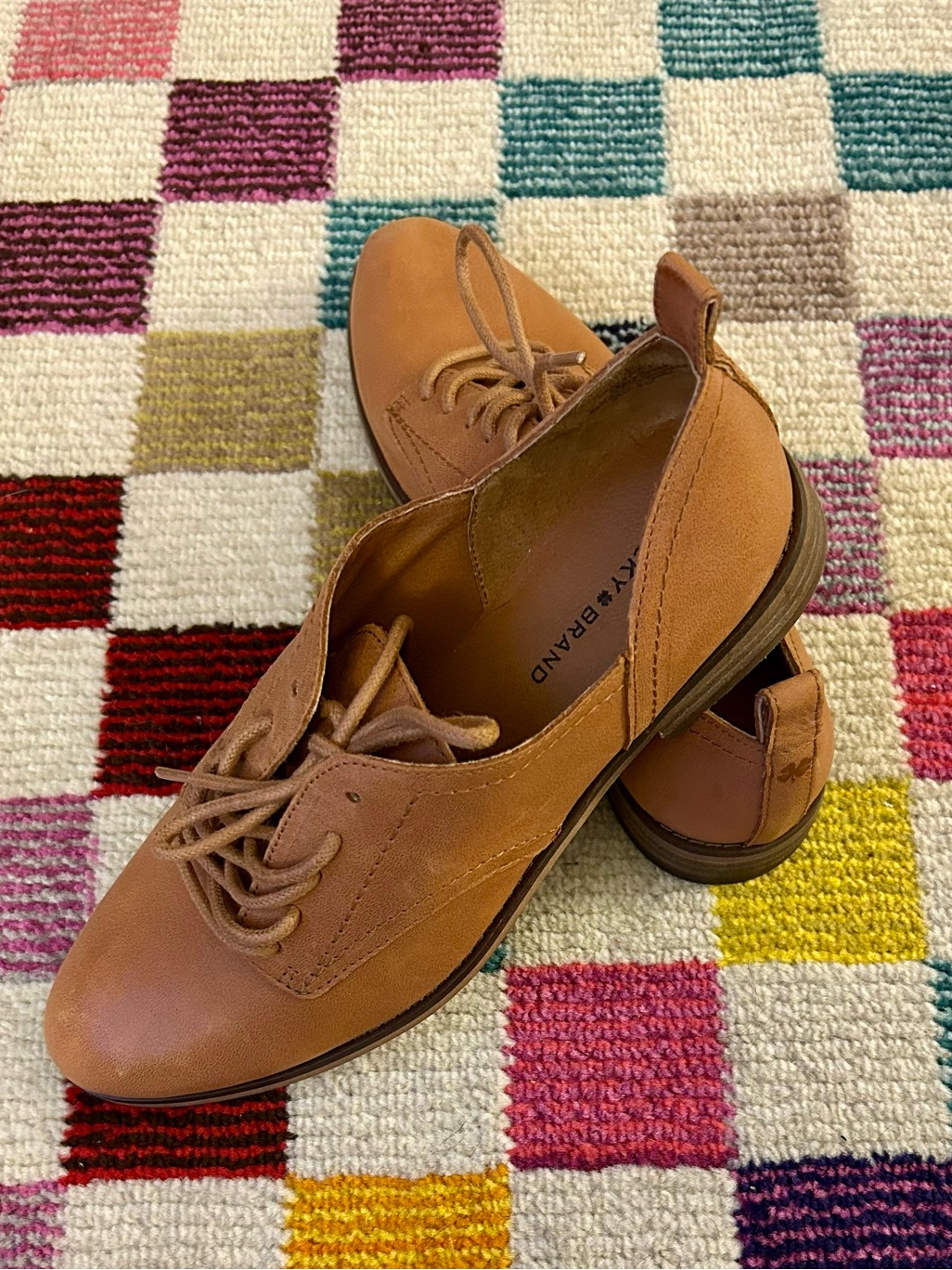 Lucky Brand Tan Oxford